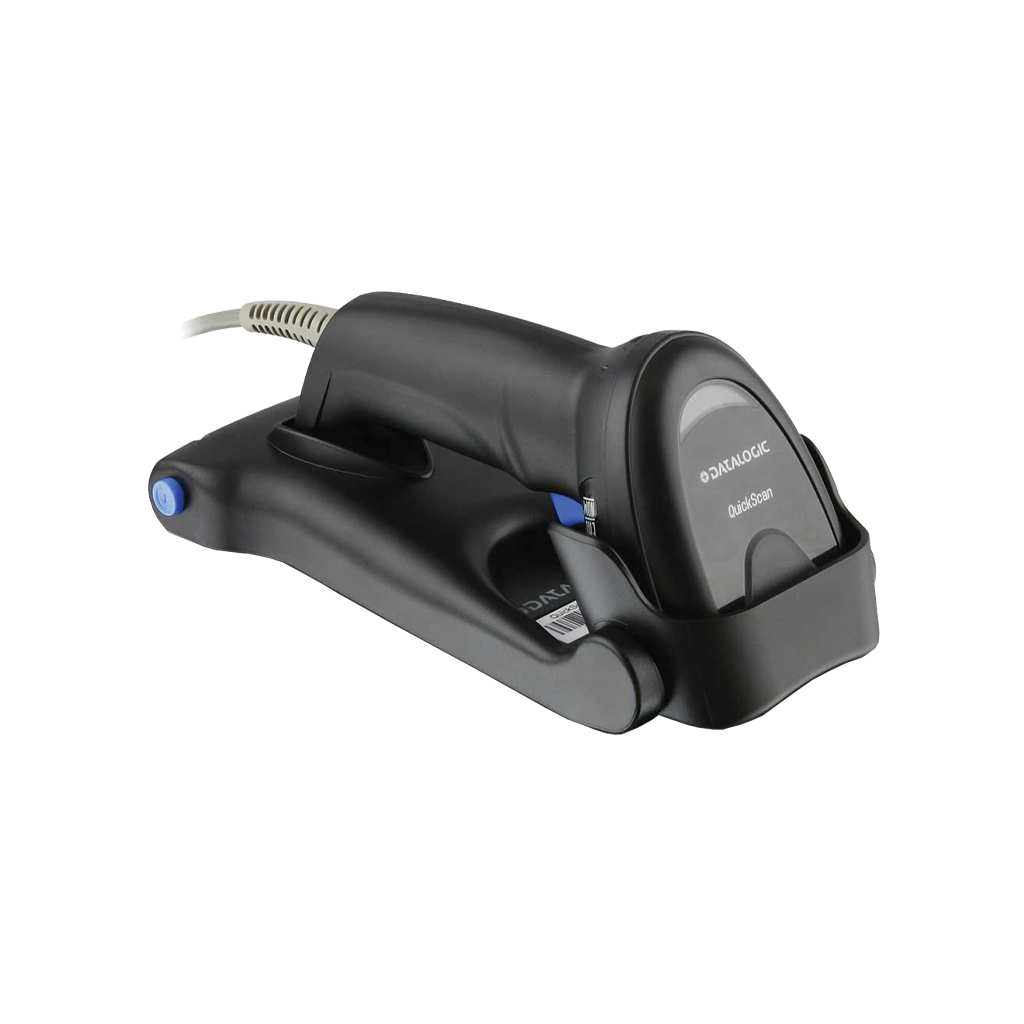 DATALOGIC Quickscan QD2220, EL Tipi, Laser, USB Kablolu, 1D, Barkod Okuyucu (Ayaklı)