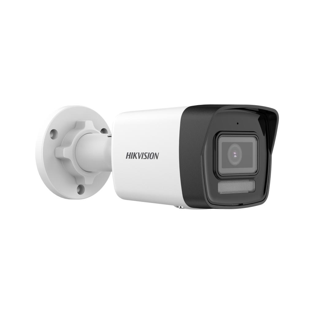 HIKVISION DS-2CD1023G2-LIUF 2Mpix, 2,8mm Lens,  H265, 30Mt Gece Görüşü, Hybrid Light, SD Kart,Dahili Mikrofon, PoE, Bullet IP Kamera