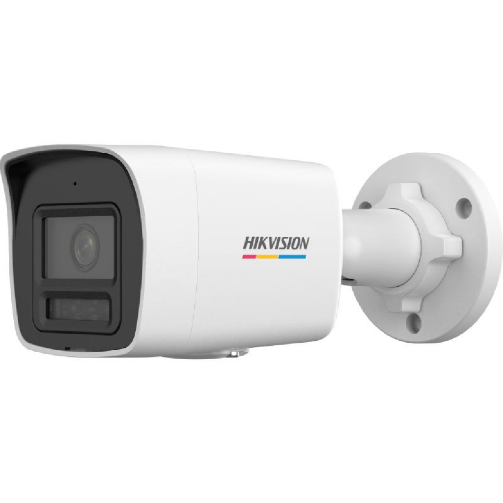 HIKVISION DS-2CD1027G2H-LIUF 2Mpix, 4mm Lens, H265+, 30Mt Gece Görüşü,Color Vu Lite, Smart Hybrid Light,  Full Time Color, Dahili Mikrofon, Metal Kasa Bullet IP Kamera