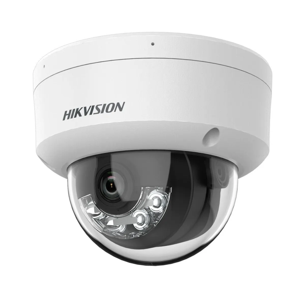 HIKVISION DS-2CD1141G2-LIUF 4Mpix, 2,8mm Lens, H265+, Hybrid Light, 20Mt Gece Görüşü, PoE, Mikrofonlu Dome IP Kamera