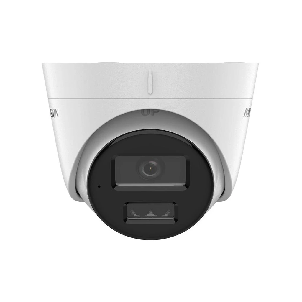 HIKVISION DS-2CD1323G2-LIUF 2Mpix, 2,8mm Lens, H265+, Hybrid Light,  30Mt Gece Görüşü, PoE, Mikrofonlu Dome IP Kamera