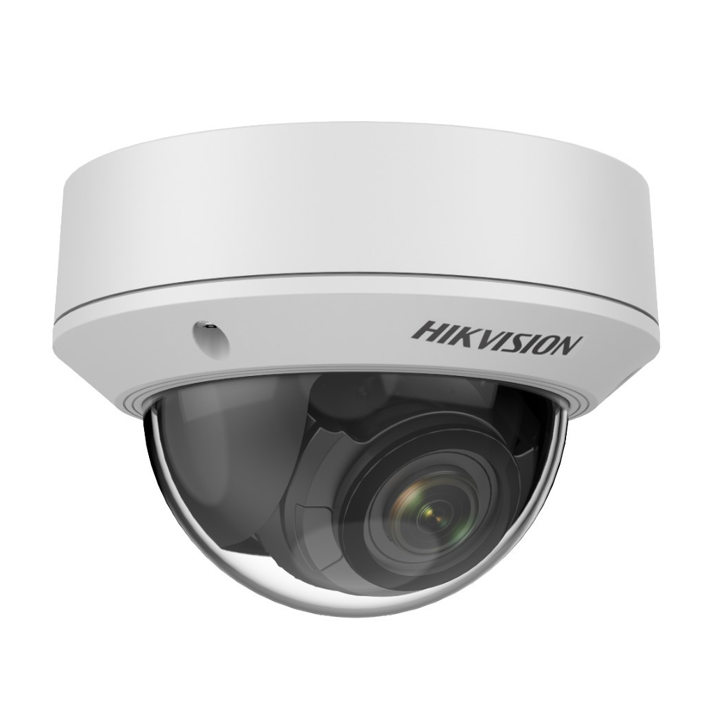 HIKVISION DS-2CD1743G0-IZS/UK 4Mpix, 2,7-13,50mm  Motorized Lens, H265+, 50Mt Gece Görüşü, SD Kart, PoE, IK10, Dome IP Kamera