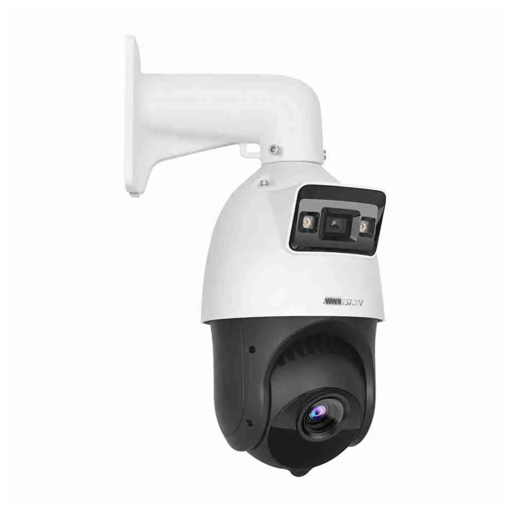 HIKVISION DS-2SE4C425MWG-E, 4+4Mpix, 2,8mm Bullet, 4,8-120mm Motorize Lens PTZ, 25X Optik Zoom, 100Mt Gece Görüşü, SD Kart, PoE, TandemVu, ColorVu, H265+, PTZ IP Kamera (Ayak Dahil)