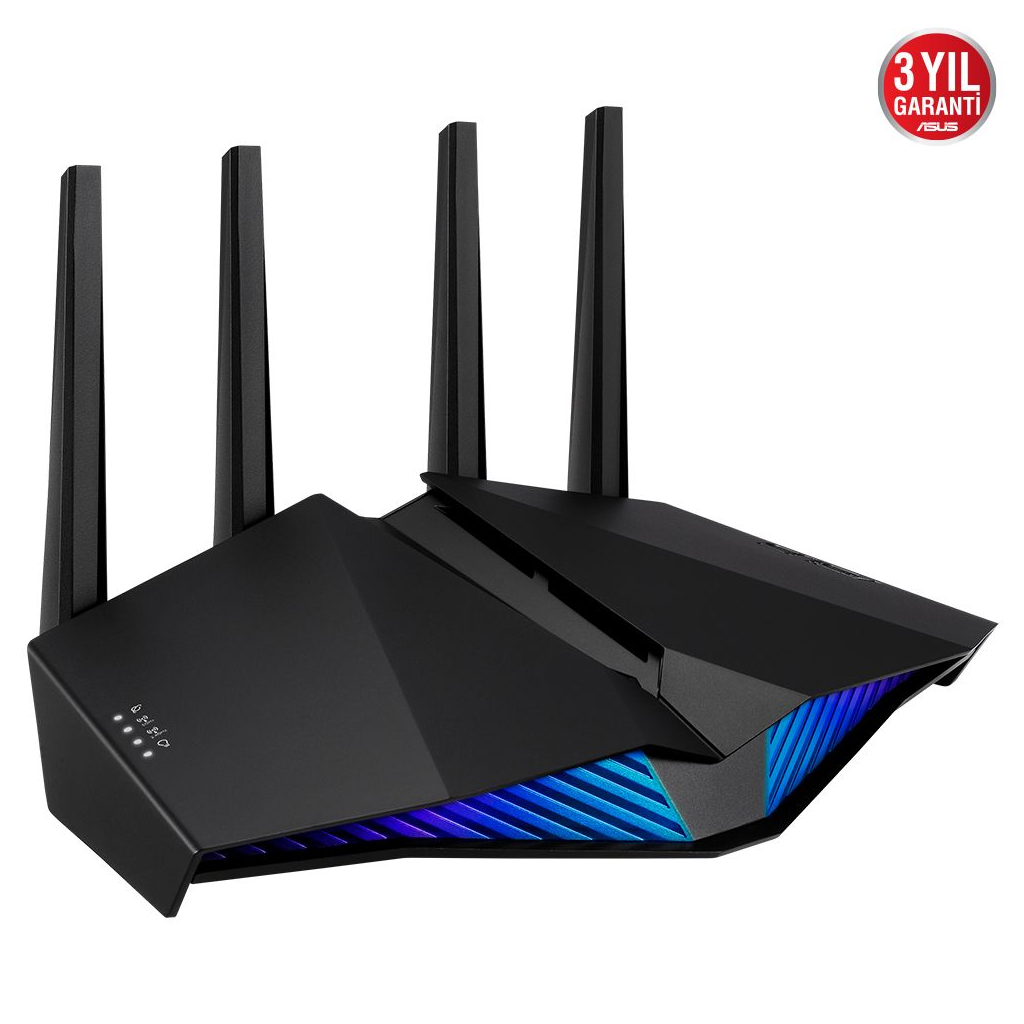 ASUS DSL-AX82U, AX5400, 574-4804Mbps, 2.4GHz-5GHz, 5400Mbps, Dual Band, WiFi6, Aura RGB, 4xAnten, VDSL2, ADSL2, MODEM ROUTER