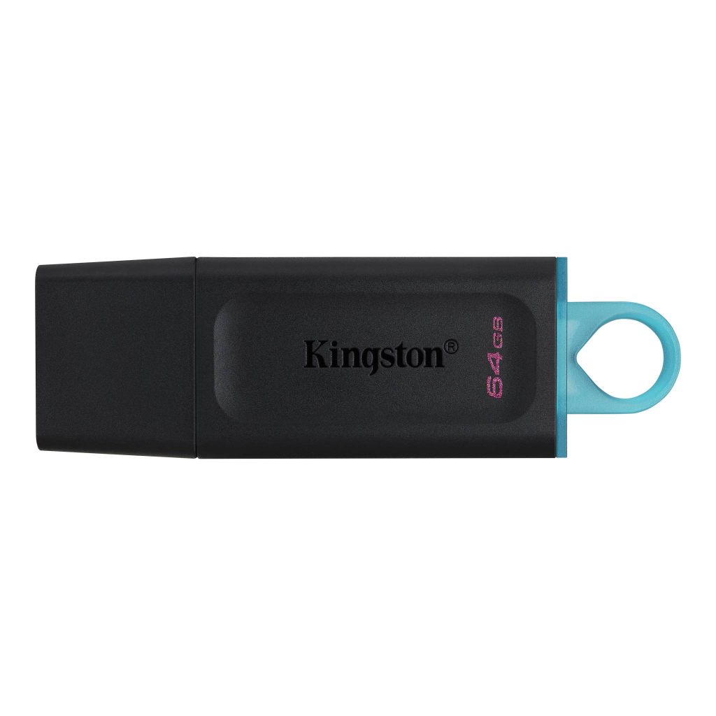 KINGSTON DTX/64GB USB 3.2 Data Traveler Exodia  Gen 1 Flash Disk (Siyah - Turkuaz)