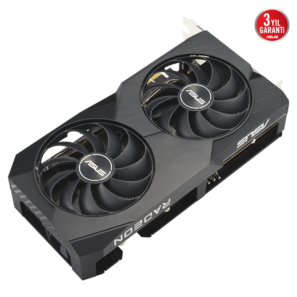 ASUS DUAL-RX7600-O8G, 8Gb, 128Bit, GDDR6, 1xHDMI, 3xDP, GAMING Ekran Kartı