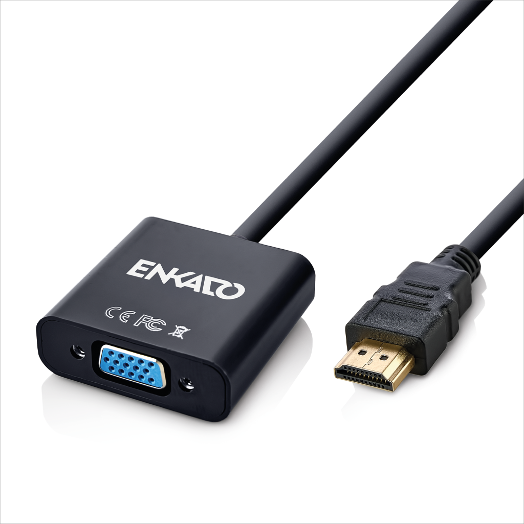 ENKADO EKD-HV10, HDMI To VGA Çevirici Adaptör