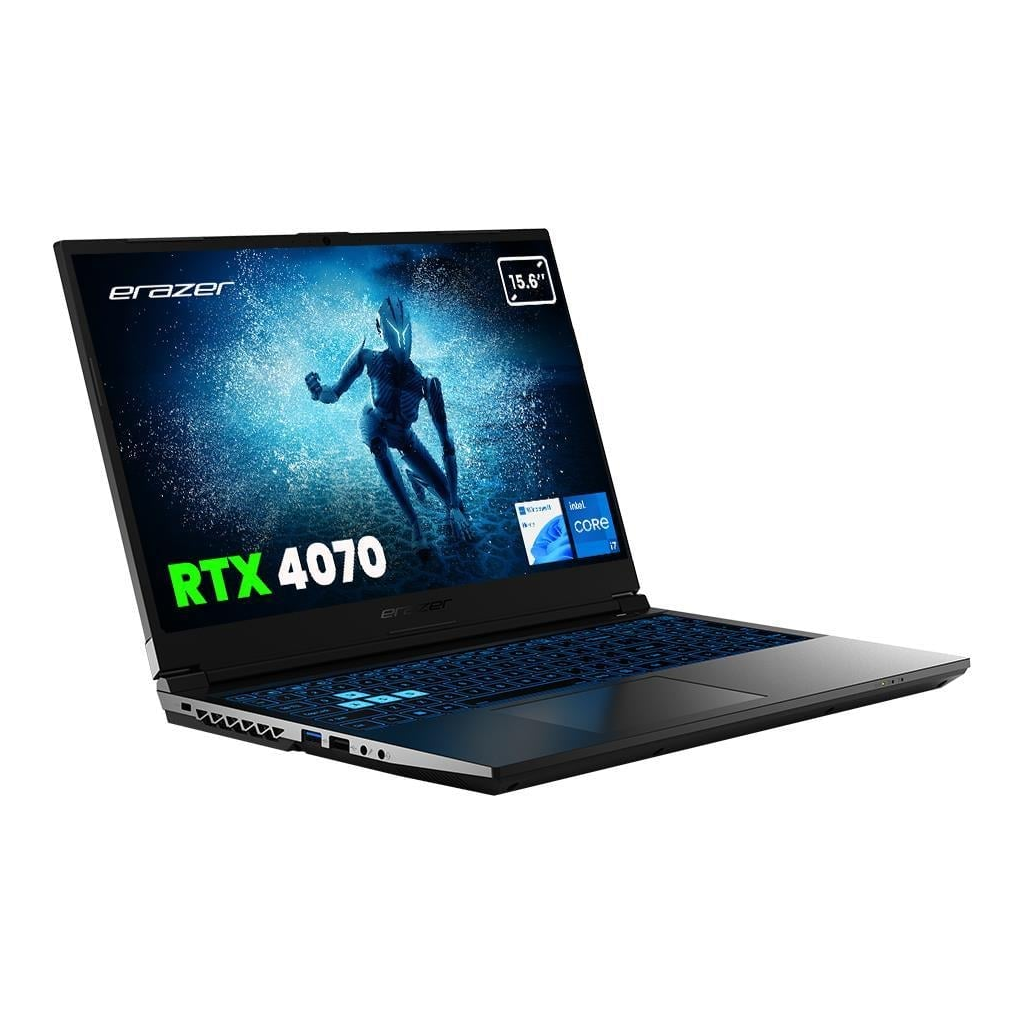 ERAZER Deputy P60, MD62624, i7-13620H, 15.6&quot; FHD, 144Hz, 16Gb Ram, 1TB NVMe M.2 SSD, 8GB RTX4070 Ekran Kartı, Win11 Home, Gaming Notebook