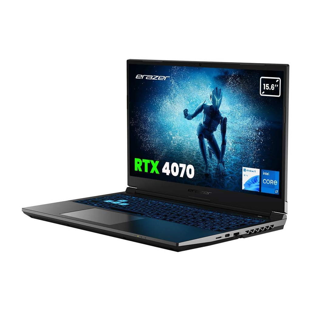 ERAZER Deputy P60, MD62624, i7-13620H, 15.6&quot; FHD, 144Hz, 16Gb Ram, 1TB NVMe M.2 SSD, 8GB RTX4070 Ekran Kartı, Win11 Home, Gaming Notebook