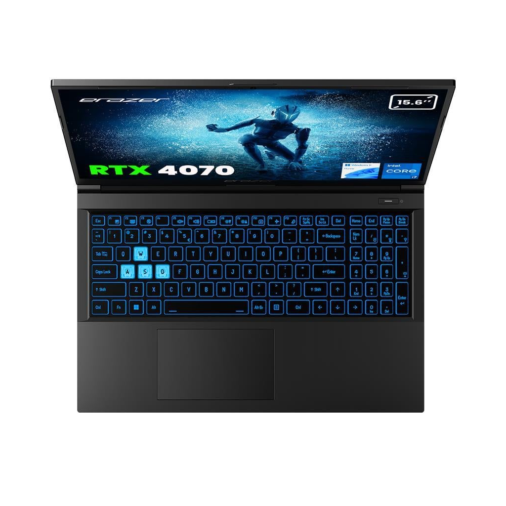 ERAZER Deputy P60, MD62624, i7-13620H, 15.6&quot; FHD, 144Hz, 16Gb Ram, 1TB NVMe M.2 SSD, 8GB RTX4070 Ekran Kartı, Win11 Home, Gaming Notebook