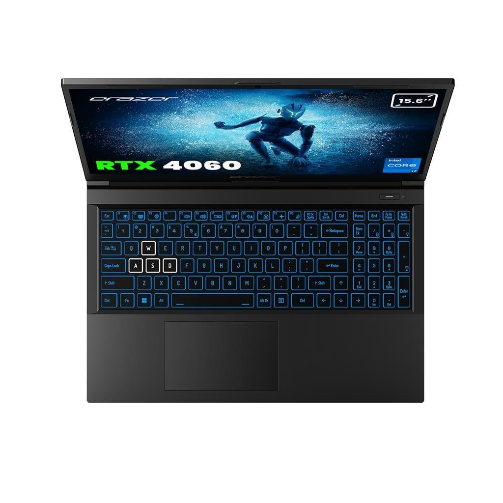 ERAZER Deputy P60i, MD62749, i7-13620H, 15.6&quot; FHD, 144Hz, 16Gb Ram, 1TB NVMe M.2 SSD, 8GB RTX4060 Ekran Kartı, Free Dos, Gaming Notebook