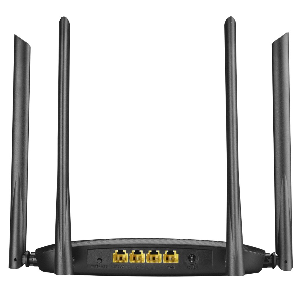 EVEREST EWR-AC5-V3, AC1200, 4Port, 1 WAN, 300-867Mbps, Dual Band Wifi, Masaüstü, Megabit, WISP, Repeater, Router, Access Point