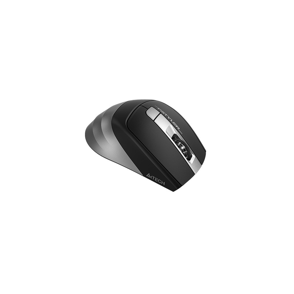A4 TECH FB35 (Grey) FSTYLER BLUETOOTH, 2,4Ghz Kablosuz Optik Mouse, 10-15Metre, 6 Buton, Nano Alıcı