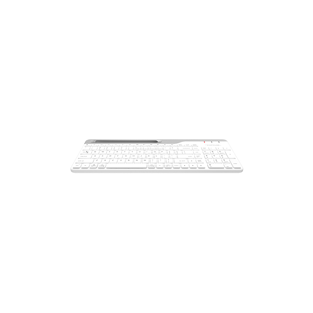 A4 TECH FBK25, Beyaz, Kablosuz, Bluetooth, Türkçe Q, Multimedya, KLAVYE
