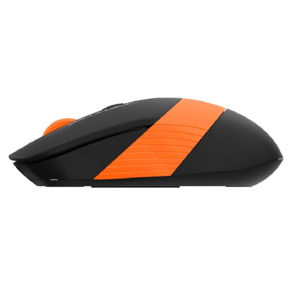 A4 TECH FG10 (Turuncu) FSTYLER 2,4Ghz Kablosuz Optik Mouse, 10-15Metre, 4 Buton, Nano Alıcı