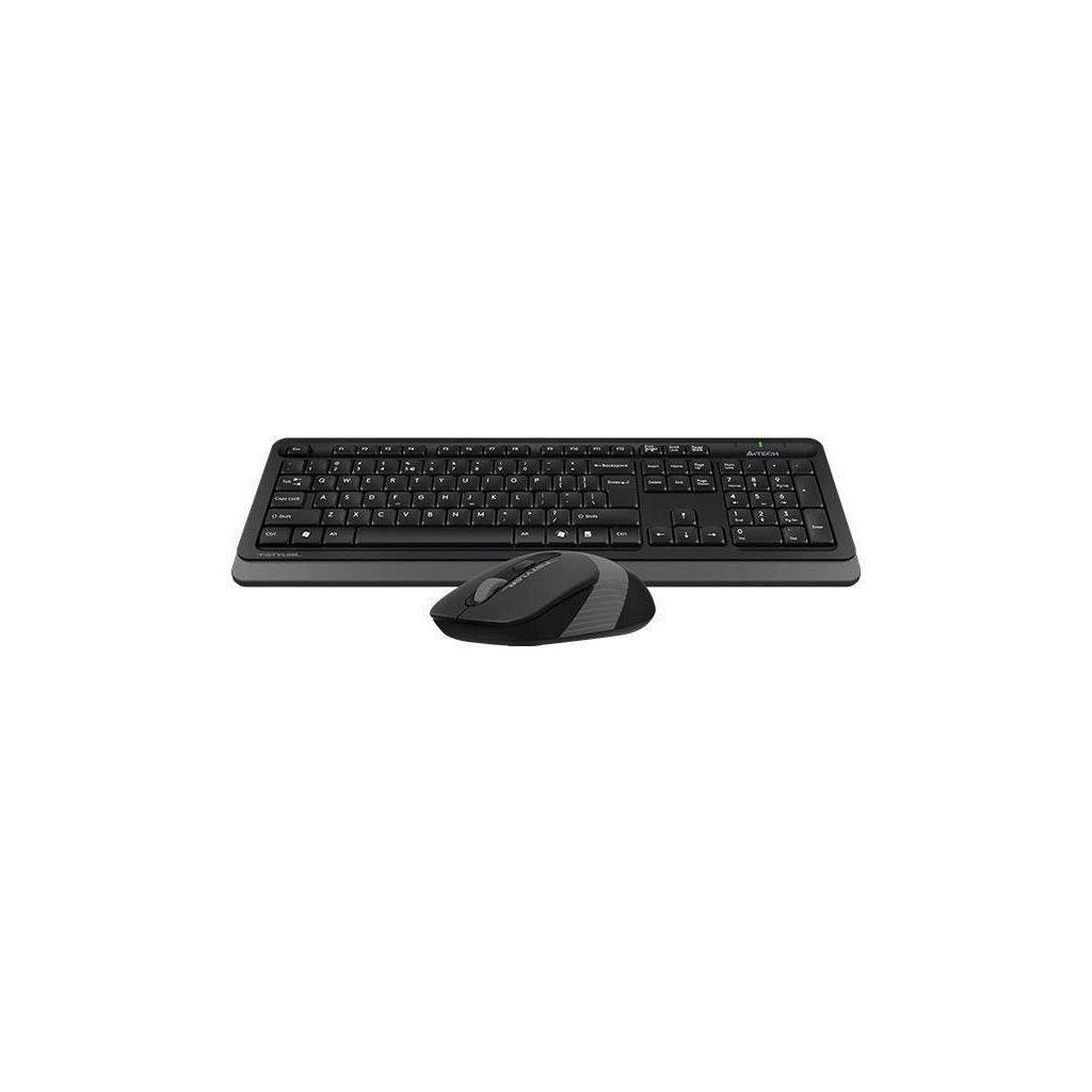 A4 TECH FG1010, Gri, FSTYLER, Türkçe Q, Kablosuz, Klavye Mouse Set