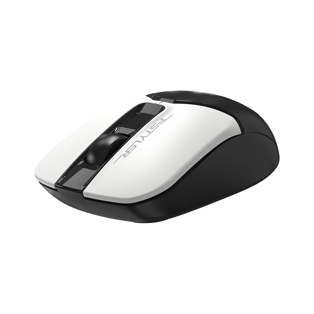 A4 TECH FG12S PANDA (Siyah-Beyaz) FSTYLER  2,4Ghz Kablosuz, Sessiz Optik Mouse, 10-15Metre, 3 Buton, Nano Alıcı