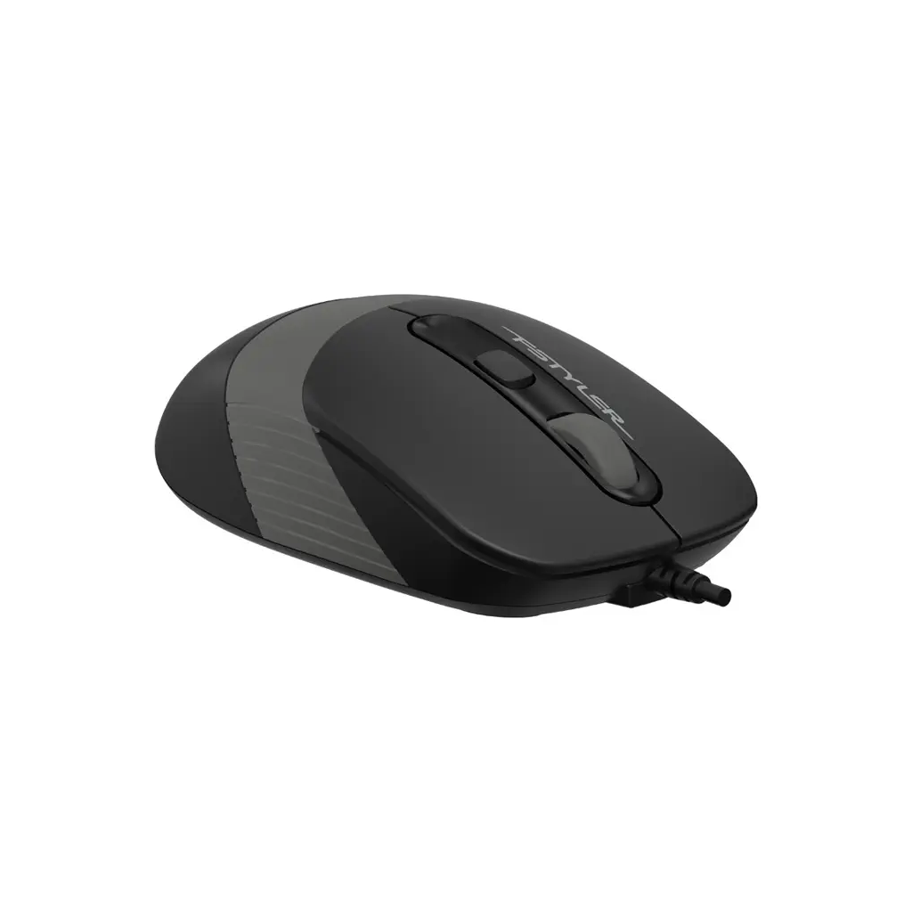 A4 TECH FM10 Siyah-Gri V-Track 1600DPI, Usb Optik  Mouse