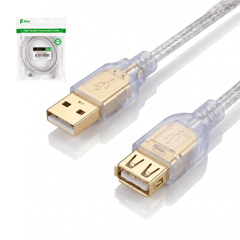FENY FN-AF3015, USB Uzatma Kablosu, %100 Bakır, 1.5 Metre