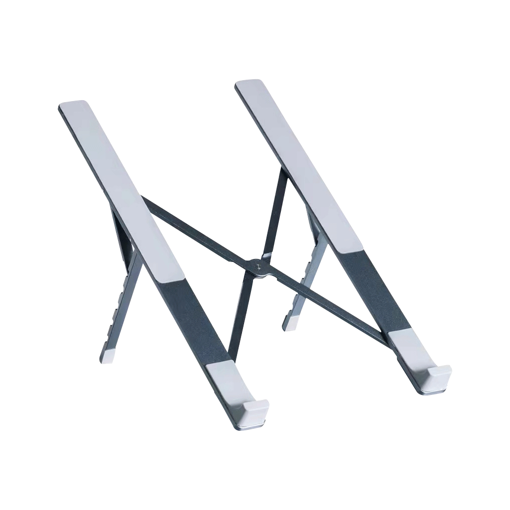 FRISBY FNC-5135ST, 10&quot;-17.3&quot; Taşınabilir,  Katlanır, Notebook Standı, 5 Kademeli Ayarlanabilir Yükseklik, Alüminyum (Gri-Mavi)