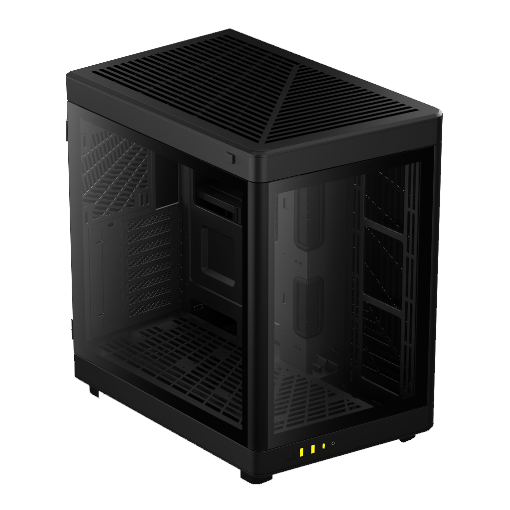 GAMDIAS NESO P1, Tempered Glass, 850W, 80+Bronze, ATX, Black Edition, GAMING KASA