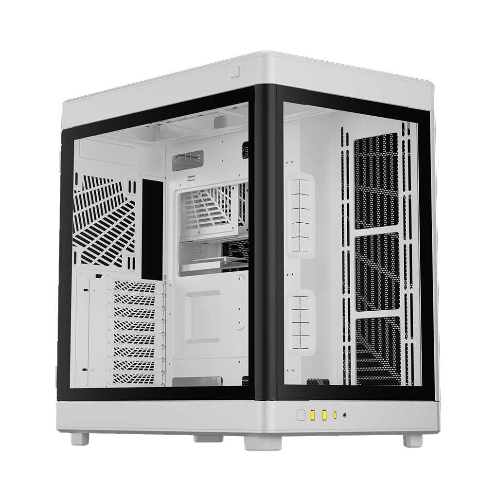 GAMDIAS NESO P1, Tempered Glass, 850W, 80+Bronze, ATX, White Edition, GAMING KASA