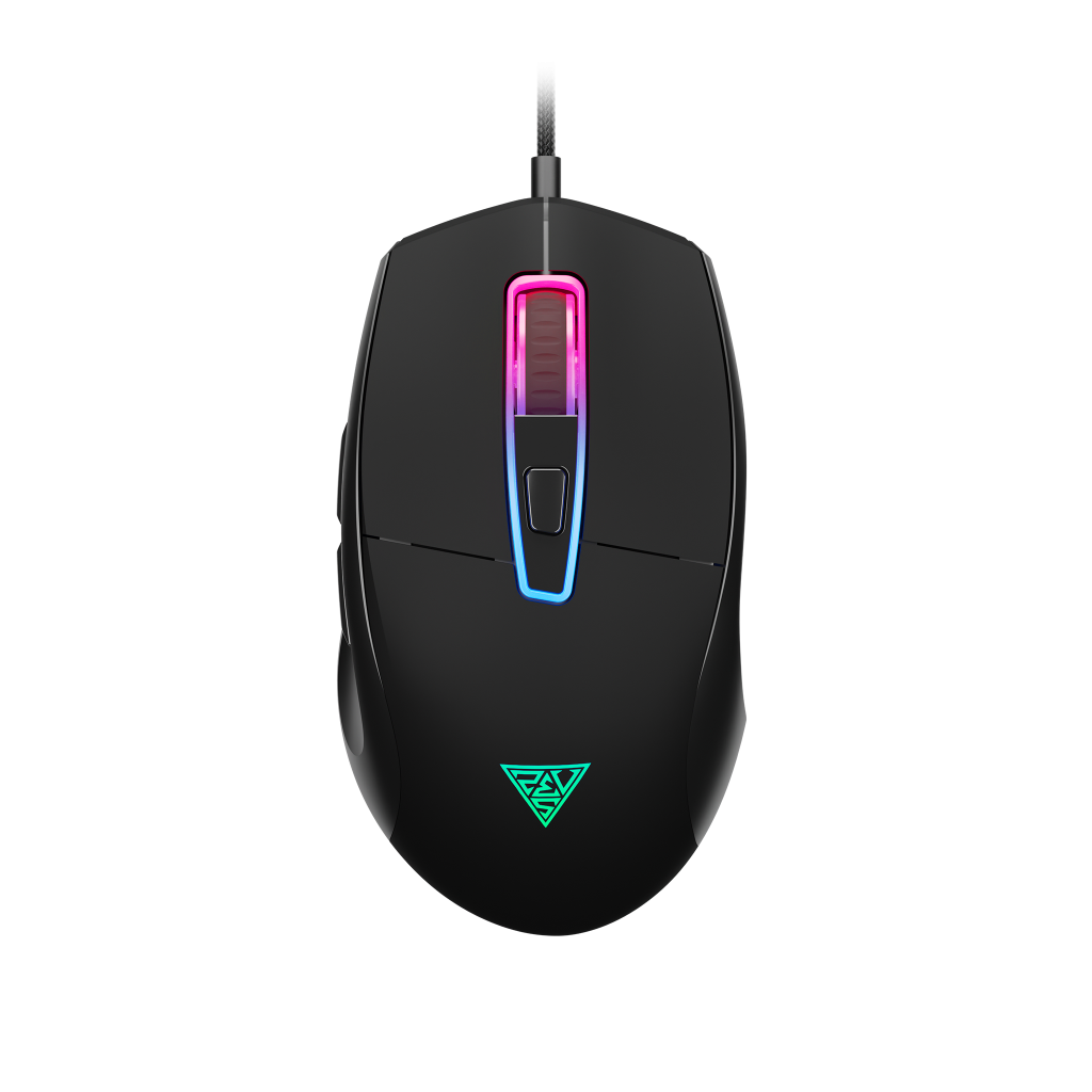 GAMDIAS ZEUS M5, RGB Aydınlatma, USB Kablolu,  7 Tuşlu, Gaming Mouse, 12800DPI, Siyah