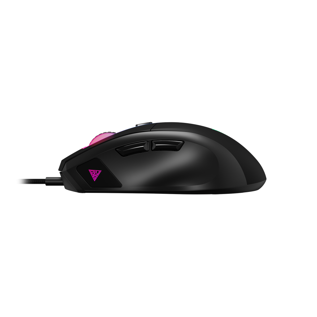 GAMDIAS ZEUS M5, RGB Aydınlatma, USB Kablolu,  7 Tuşlu, Gaming Mouse, 12800DPI, Siyah