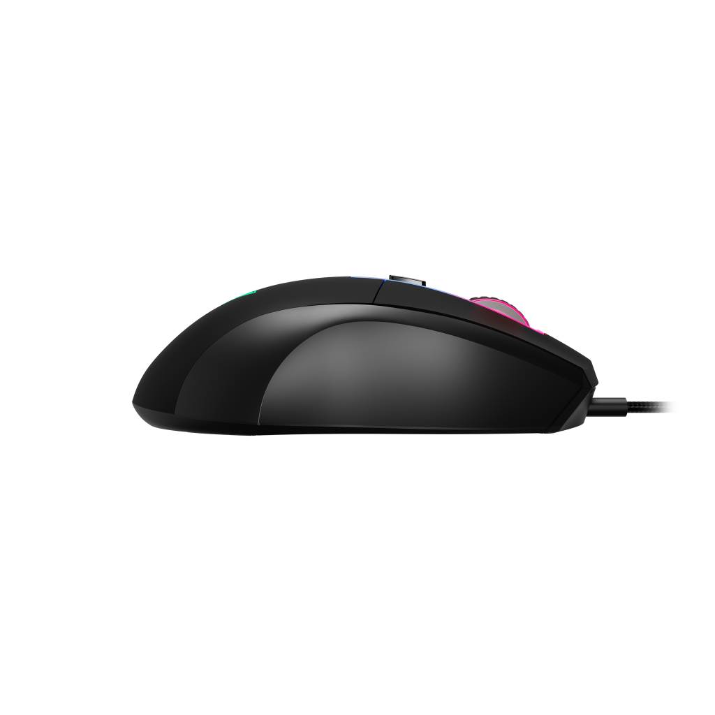 GAMDIAS ZEUS M5, RGB Aydınlatma, USB Kablolu,  7 Tuşlu, Gaming Mouse, 12800DPI, Siyah