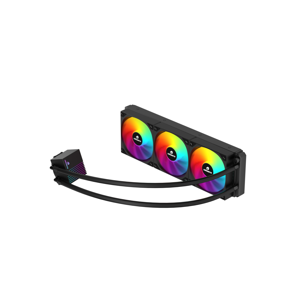 GameBooster PRIME, P360B, 360mm, Rainbow, 3 Fanlı, (LGA1700/AM4/AM5) Uyumlu, CPU Sıvı Soğutma (Siyah)