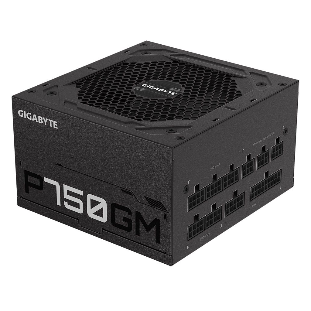 GIGABYTE GP-P750GM, 750W, 80+ GOLD, Full Modüler, GAMING Power Supply