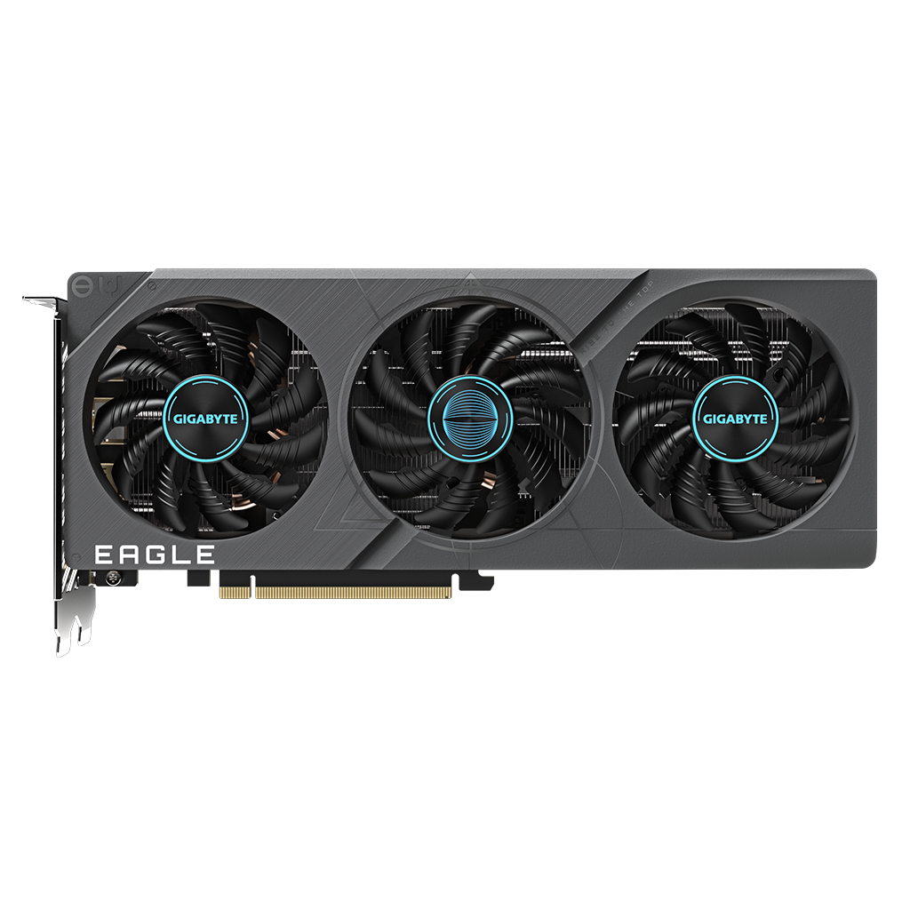 GIGABYTE GV-N406TEAGLE-8GD, RTX4060TI EAGLE, 8Gb, GDDR6, 128BIT, 3xFAN, 2xHDMI, 2xDP, GAMING Ekran KARTI