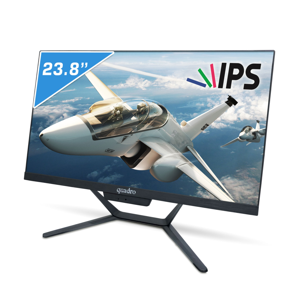 QUADRO STARK H424 14165, i5-14400, 23,8" FHD Ekran, 16Gb Ram, 512Gb SSD, Paylaşımlı VGA, Free Dos All In One PC