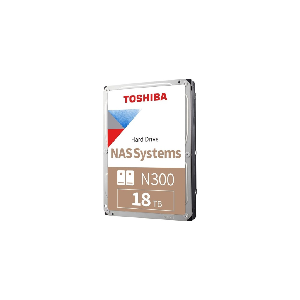 TOSHIBA N300, HDWG51JUZSVA, 3.5", 18TB, 512Mb 7200 Rpm, SATA3, 7/24 NAS, SERVER, HDD (Türkiye Distribütörü Garantili)