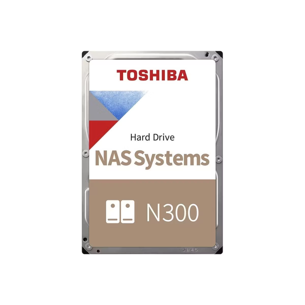 TOSHIBA N300, HDWG62CUZSVA, 3.5", 22TB, 512Mb 7200 Rpm, SATA3, 7/24 NAS, SERVER, HDD (Türkiye Distribütörü Garantili)