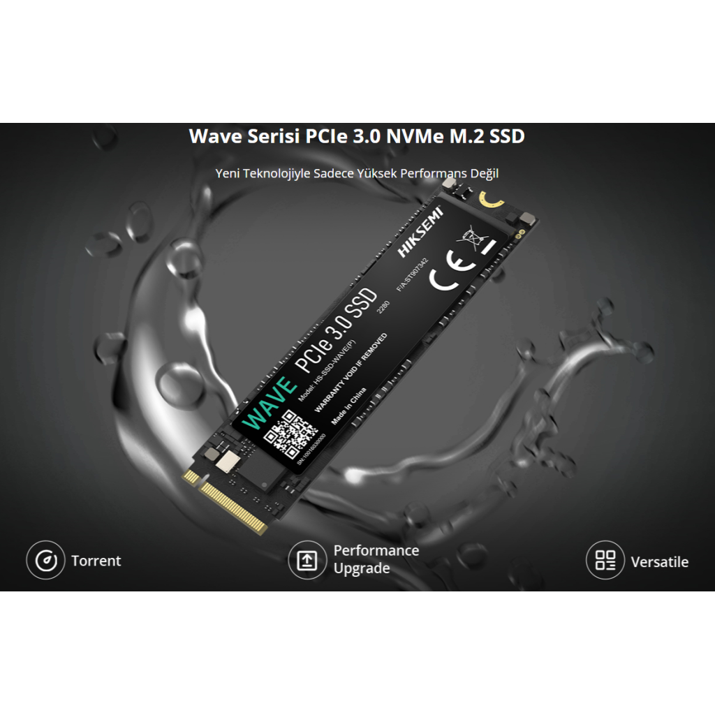 HIKSEMI HS-SSD-WAVE(P) 1024G, 2450-2450Mb/s, Gen3, NVMe PCIe M.2 2280, 3D NAND, SSD