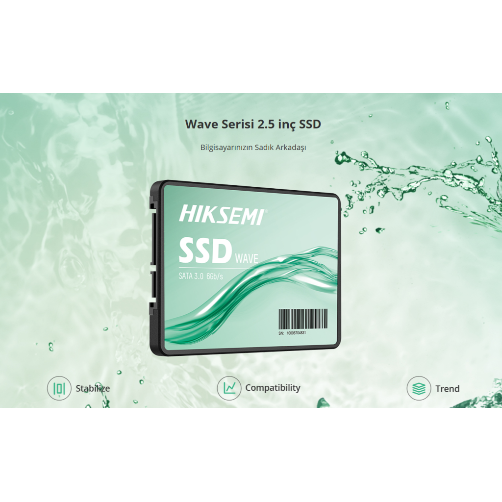 HIKSEMI HS-SSD-WAVE(S) 2048G, 550-510Mb/s, 2.5&quot;, SATA3, 3D NAND, SSD