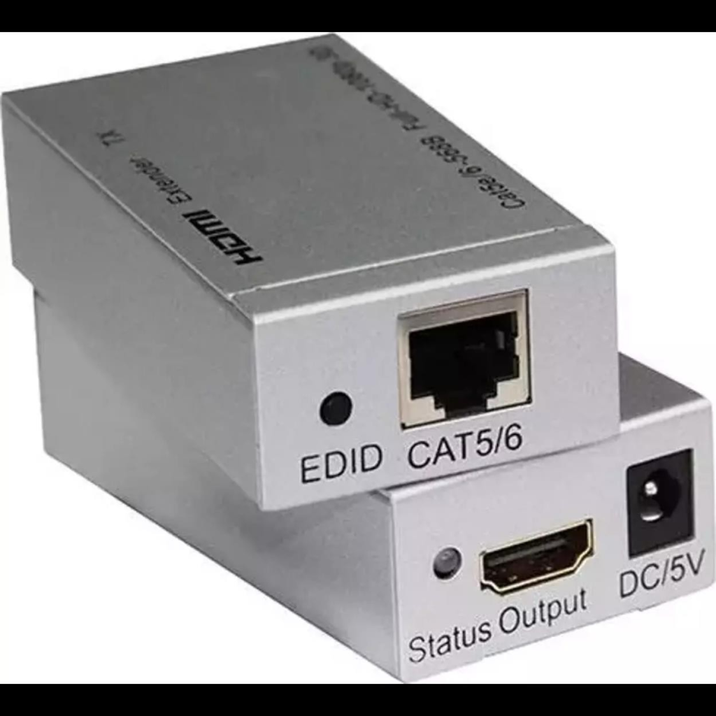 HYTECH HY-HDEX62, HDMI Exterder, Cat6 Kablo Üzerinde 60Metre Uzatıcı.