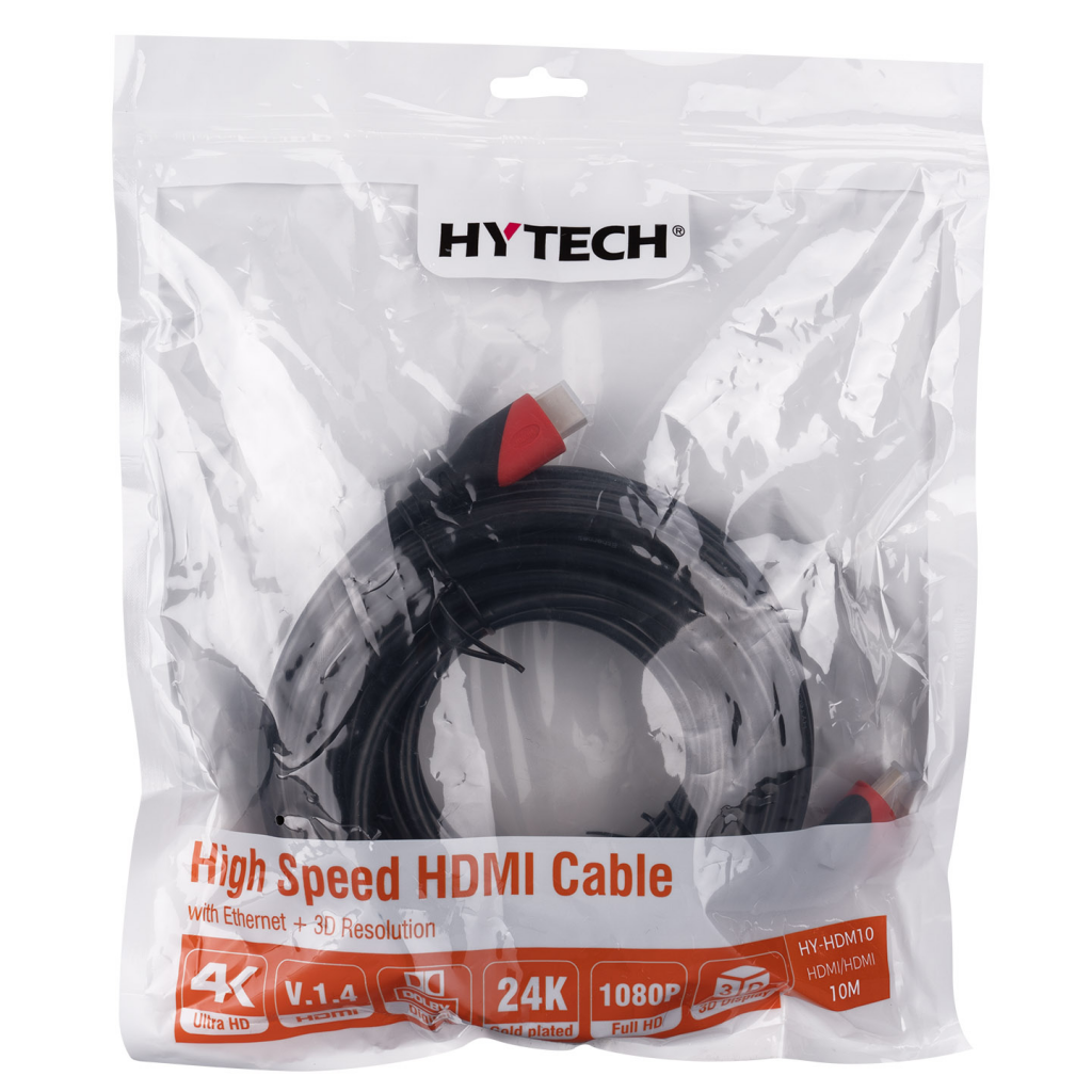 HYTECH HY-HDM10, Full HD, HDMI v1,40, Kablo 10mt