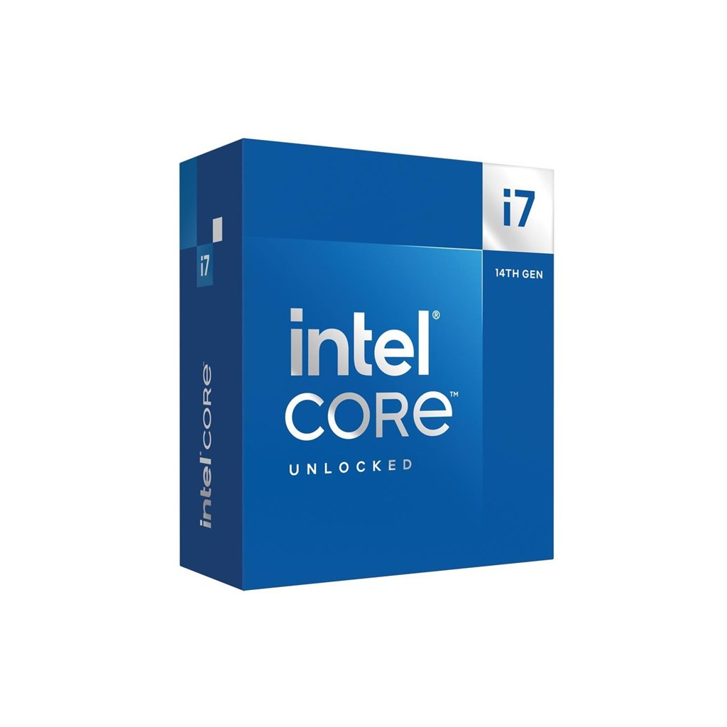 INTEL i7-14700K 20 Core, 3.40Ghz, 33Mb, 253W, LGA1700, 14.Nesil, BOX, (Dahili Grafik VAR, Fan YOK)