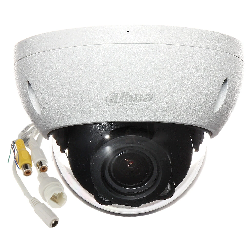 DAHUA IPC-HDBW2441R-ZAS-27135 4Mpix, 2,7-13,5mm  MotorizeLens, H265+,Starlight, 40Mt Gece Görüşü, Dahili Mikrofon, IP67, PoE Dome IP Kamera