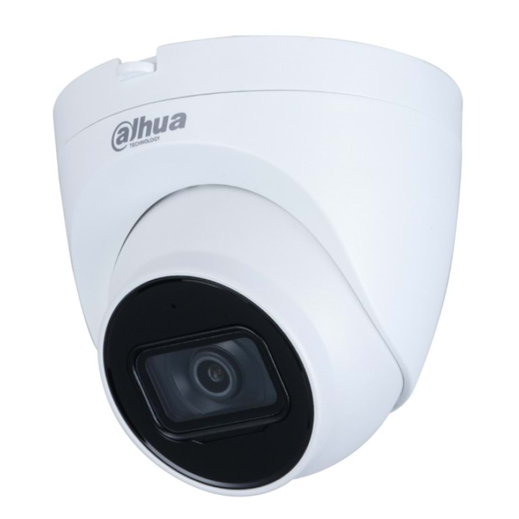 DAHUA IPC-HDW1431T-AS-0280B-S2  4Mpix, 2,8mm Lens, Starlight, H265+,  30Mt Gece Görüşü,  IP67, Mikrofonlu, PoE Dome IP Kamera