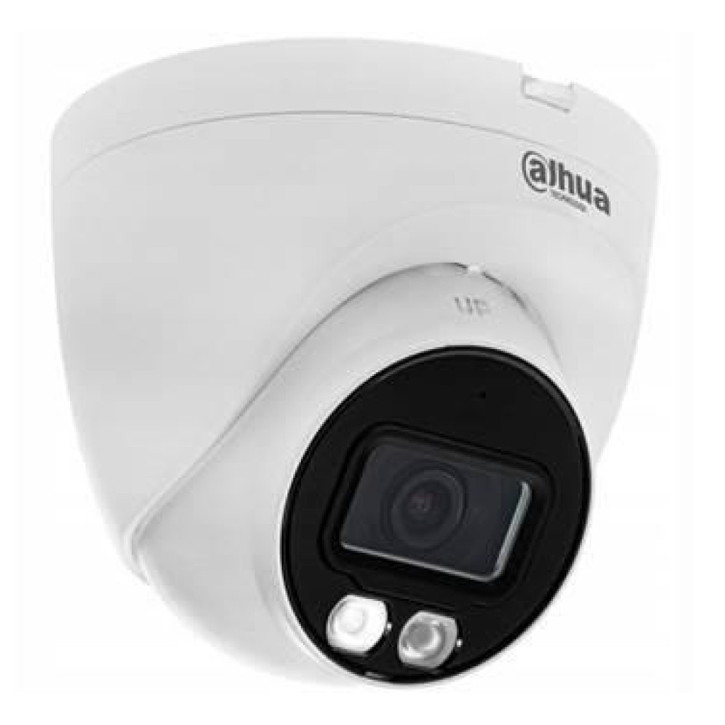 DAHUA IPC-HDW1439V-A-IL 4Mpix, 2,8mm Lens, Entry Smart Dual Light Fixed-Focal Eyeball, H265+,  30Mt Gece Görüşü,  IP67, Mikrofonlu, PoE Dome IP Kamera