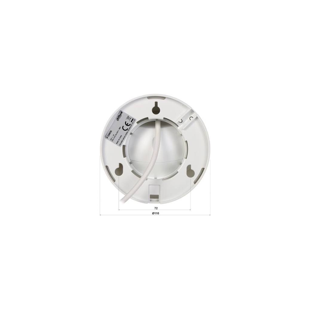 DAHUA IPC-HDW1539DA-SW-PV, 5Mpix, 2,8mm Lens H265, Dual Smart Light, IP66, Wifi, Dahili Mikrofon, Dome IP Kamera