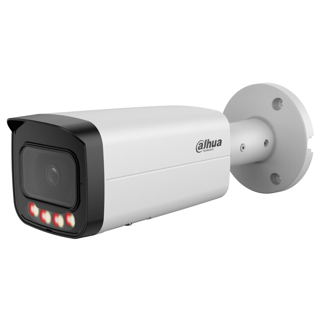 DAHUA IPC-HFW21249T-AS-IL  12Mpix, 3,6mm Lens,SD Kart, Smart Dual Light, H265+, 30Mt Gece Görüşü, IP67, Dahili Mikrofon, PoE Bullet IP Kamera