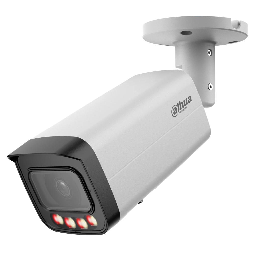 DAHUA IPC-HFW21249T-AS-IL  12Mpix, 3,6mm Lens,SD Kart, Smart Dual Light, H265+, 30Mt Gece Görüşü, IP67, Dahili Mikrofon, PoE Bullet IP Kamera