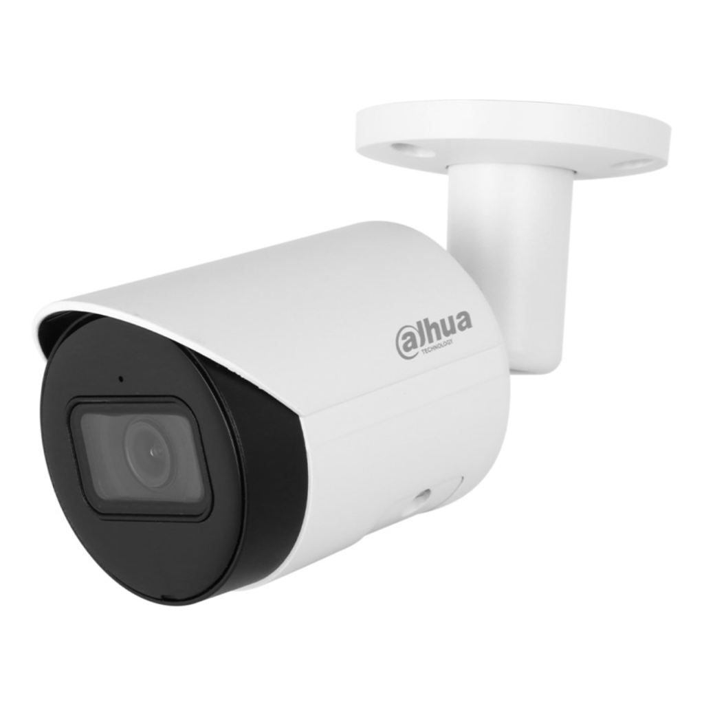 DAHUA IPC-HFW2541S-S-0360B  5Mpix,   3,6mm Lens, H265+, 30Mt Gece Görüşü, Dahili Mikrofon, Bullet IP Kamera