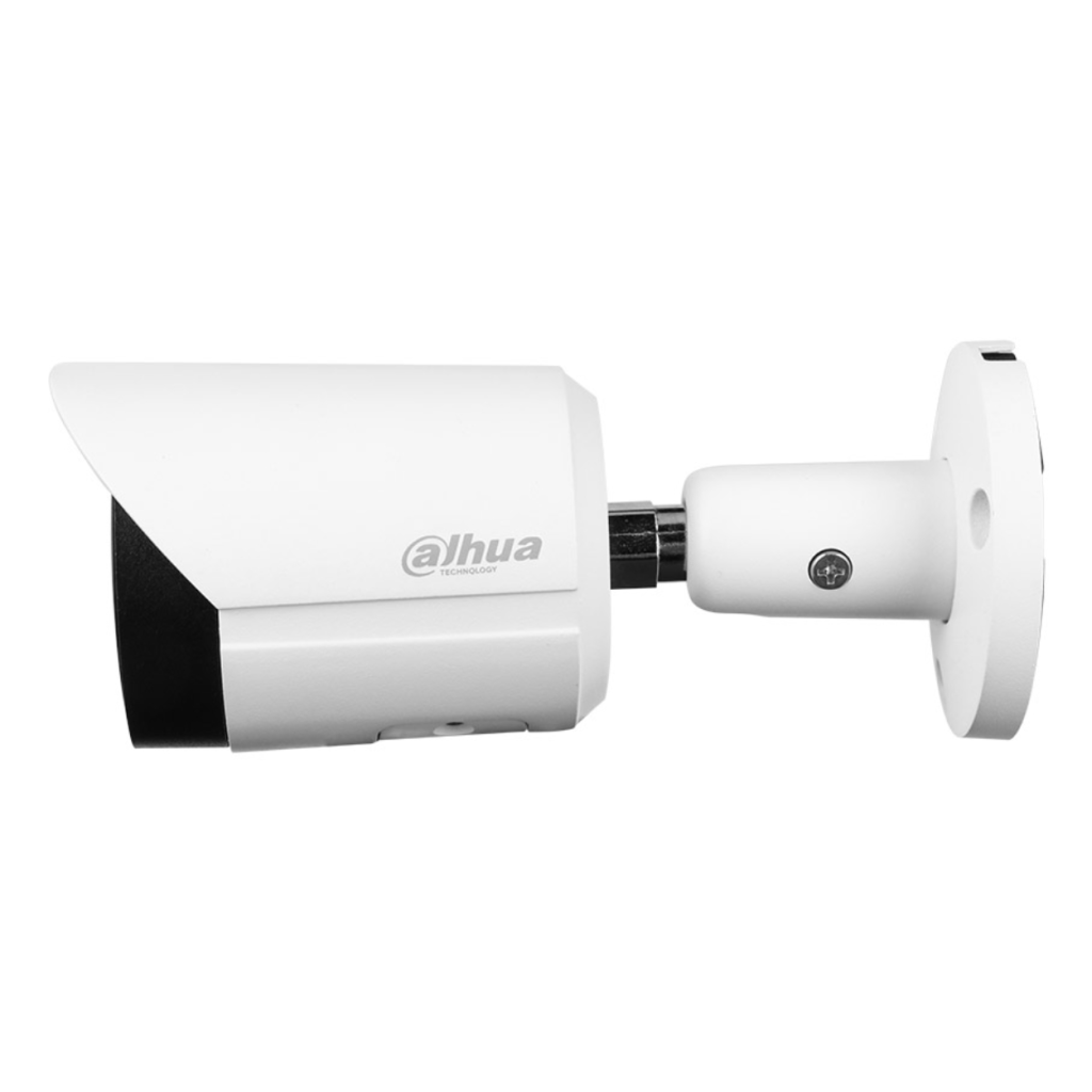 DAHUA IPC-HFW2541S-S-0360B  5Mpix,   3,6mm Lens, H265+, 30Mt Gece Görüşü, Dahili Mikrofon, Bullet IP Kamera