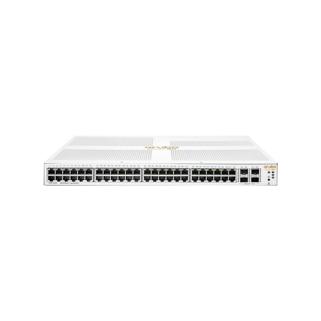 HP Aruba Instant On JL685A 1930-48G 48Port,  GigaBit, 4 Port Gigabit SFP, Yönetilebilir, Rack Mount Switch