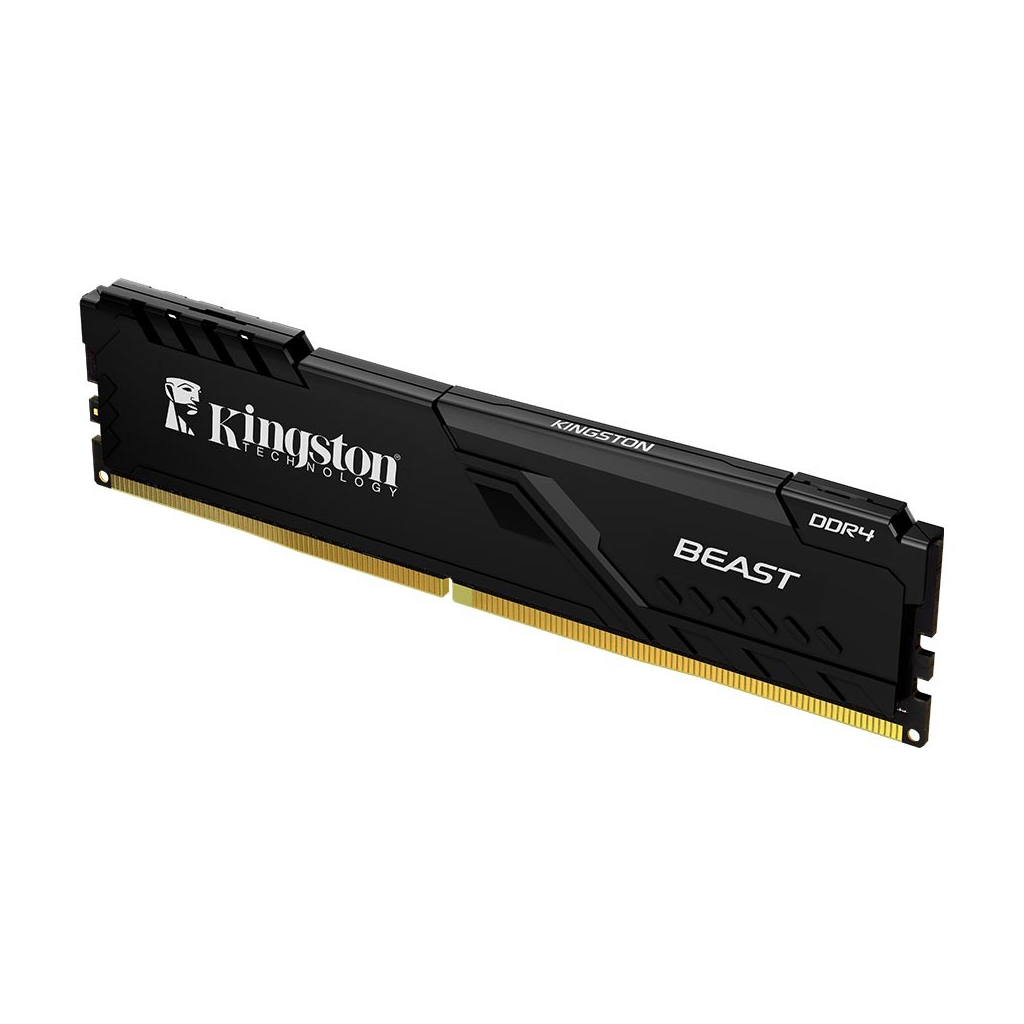 KINGSTON Beast, KF436C18BBK2/32TR, 32Gb (2x16Gb),  3600Mhz, DDR4, CL18, Desktop Gaming RAM (Soğutuculu)